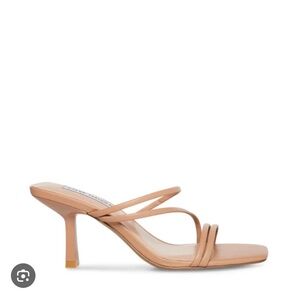 Steve Madden Nude Strappy Heels
